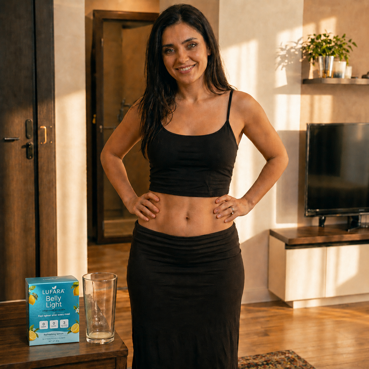 по-малко подуване след Lufara Belly Light